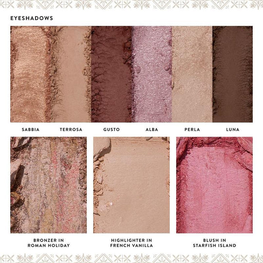 Baked Starter Kit - Tuscan Dreams includes Baked Multicolor Eyeshadow Palette