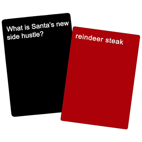 Cards Against Christmas- A party cards game for Christmas Game night 2025 New edition