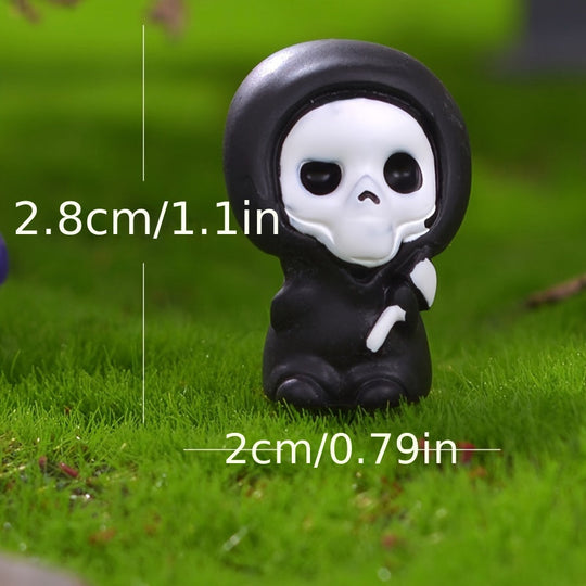 Mini Halloween Ghost and Pumpkin Ornaments for Spooky Seasonal Decor