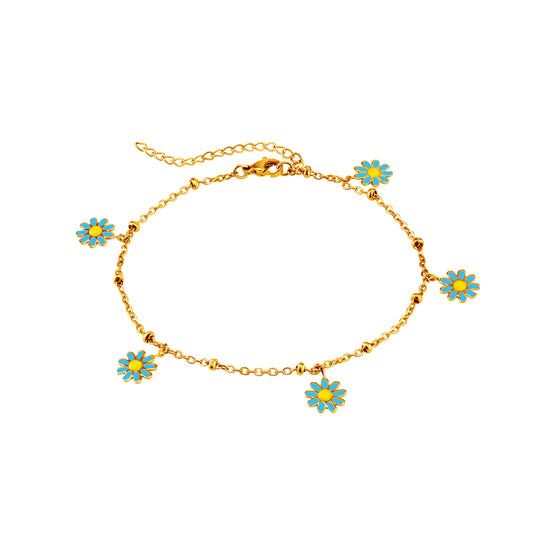 Sunflower anklet series