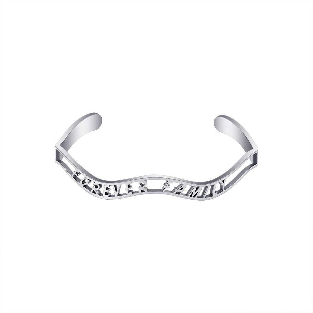 Personalized Hollow Engraved Bracelet