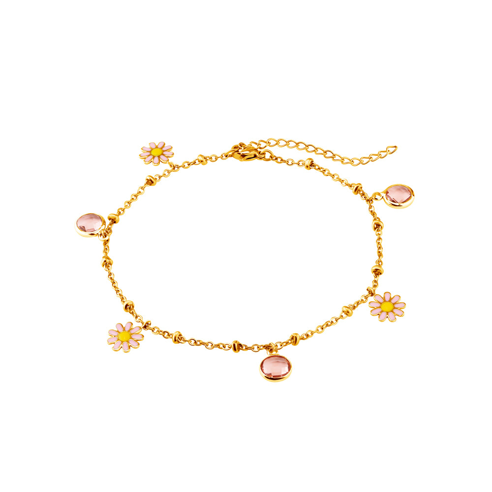 Sunflower anklet series