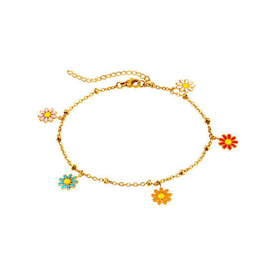 Sunflower anklet series