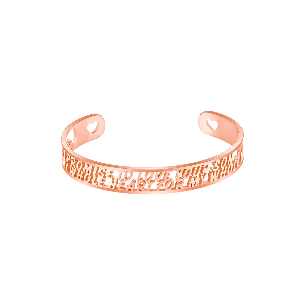 Personalized Hollow Engraved Bracelet