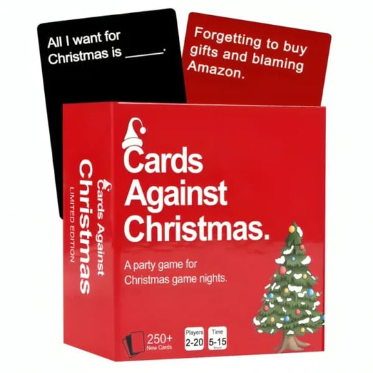 Cards Against Christmas- A party cards game for Christmas Game night 2025 New edition