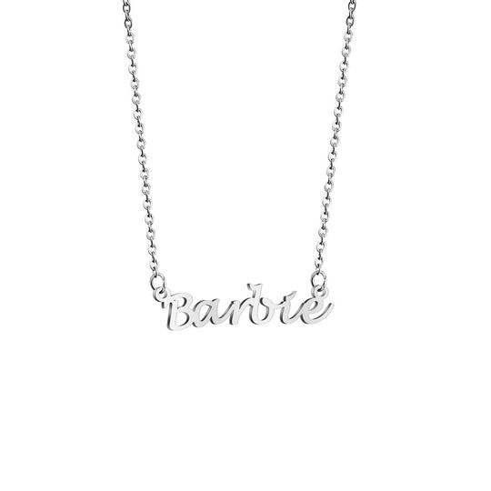 Barbie Name Necklace