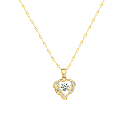 Golden Stamen Star-Blooming Necklace