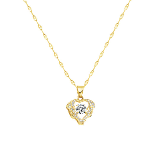 Golden Stamen Star-Blooming Necklace