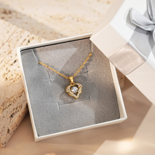 Golden Stamen Star-Blooming Necklace