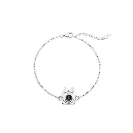 Cat Paw Projector Necklace and Bracelet Set