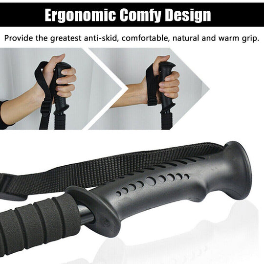2X Trekking Poles Nordic Hiking Sticks