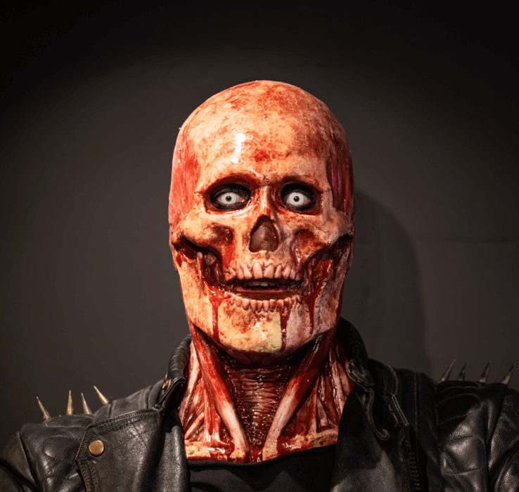 Halloween Double Layer Gory Horror Mask