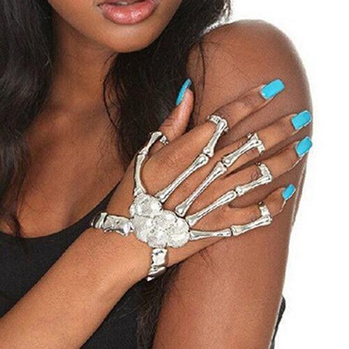 Halloween Hand Skull Skeleton Bracelet