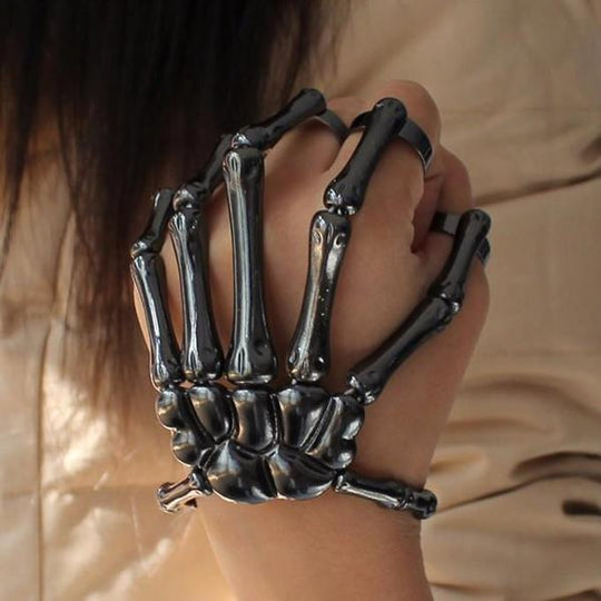 Halloween Hand Skull Skeleton Bracelet