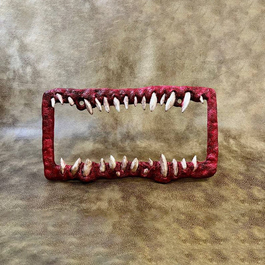 Weatherproof Halloween Car Frame Decoration with Vibrant Colors