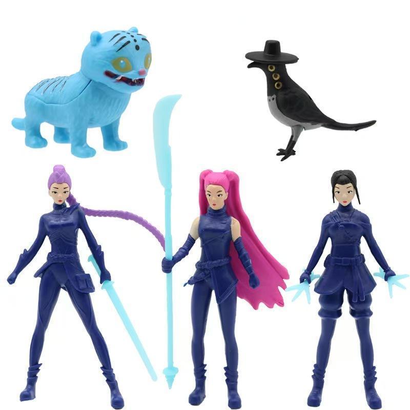 Christmas Gift Kpop Demon Hunter Theme Doll Set