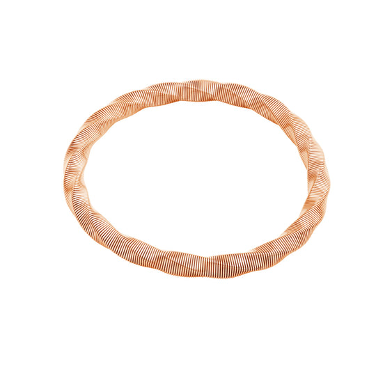 Twisted Gold-Tone Men's Bracelet