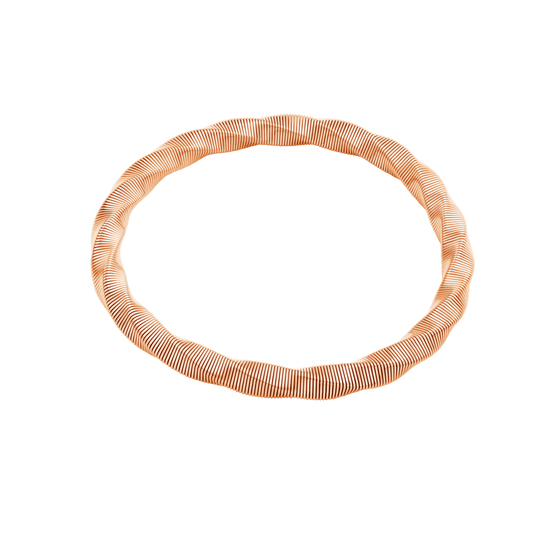 Twisted Gold-Tone Men's Bracelet