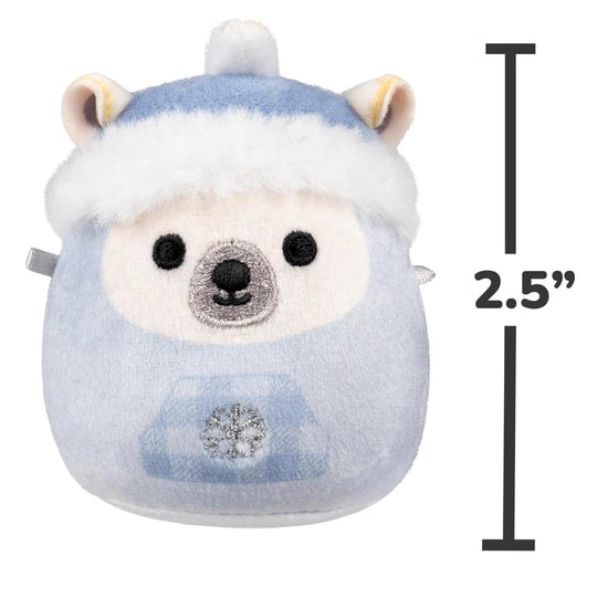 Christmas Gift Squishmallows Original 24-Day Micromallows Holiday Plush Advent Calendar🎄