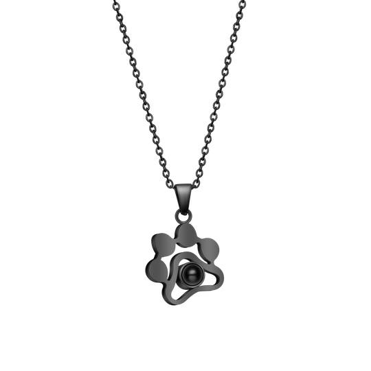 Cat Paw Projector Necklace and Bracelet Set