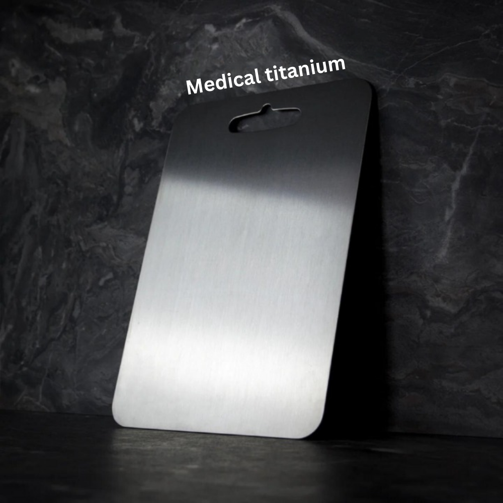 100% Medical Titanium Cutting Board | Premium cutting board