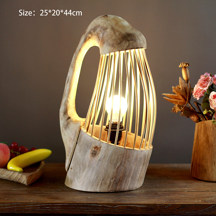 Wooden Craft Lamp Restaurant Decoration