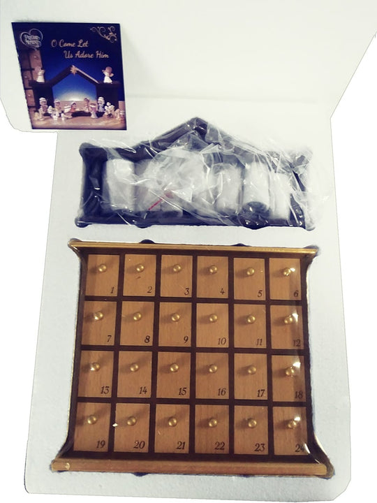 Precious Moments. Nativity Advent Calendar
