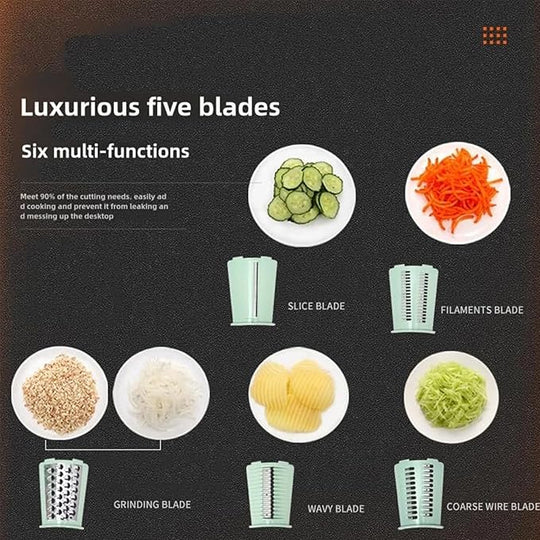 🔥 5-in-1 Food Chopper: Effortless Meal Prep in Seconds