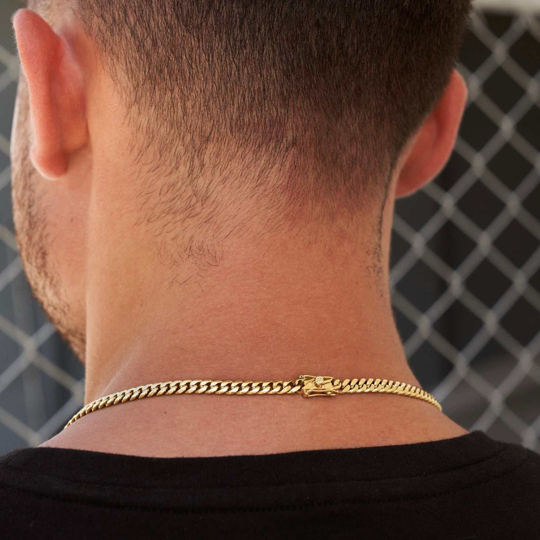5mm Miami Cuban Chain + 2mm Rope Chain Bundle