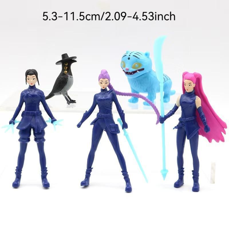 Christmas Gift Kpop Demon Hunter Theme Doll Set