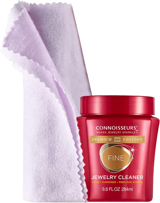 Premium Edition Jewelry Cleaner, Value Size 9.6oz - Pick from Fine, Silver or Delicate Jewelry Cleaner