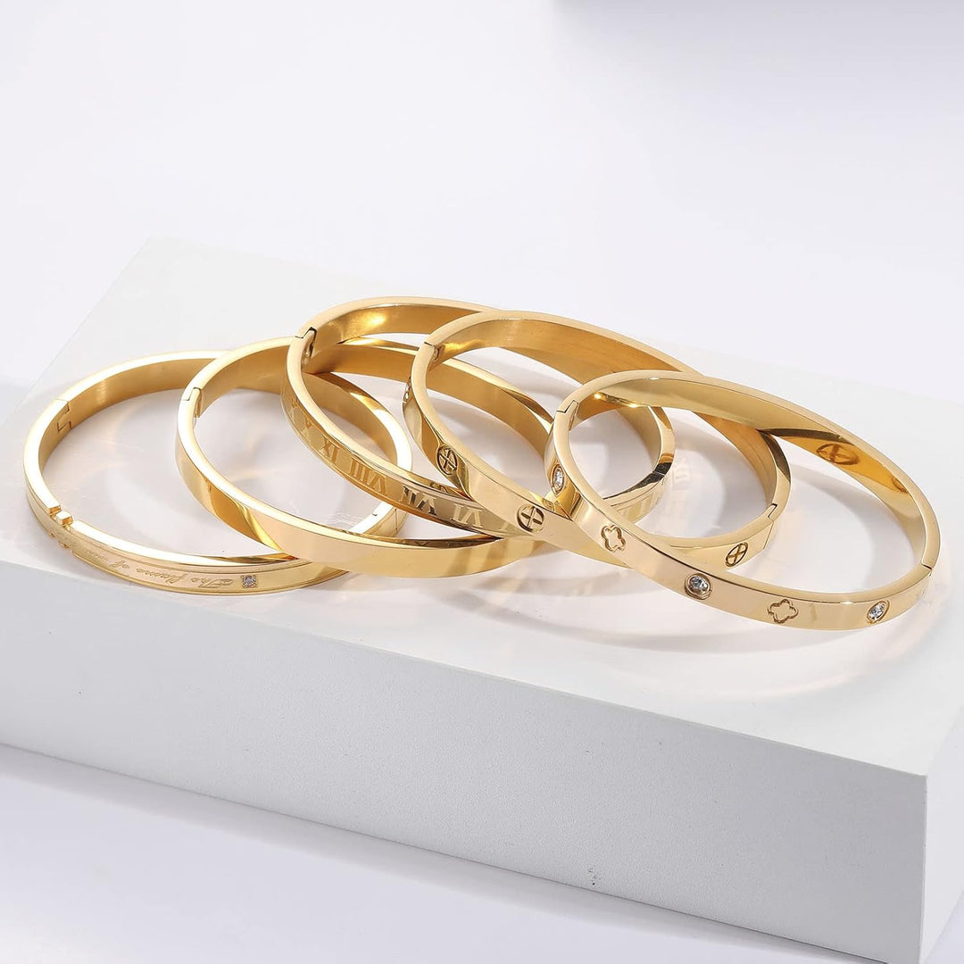18K Gold-Plated Love Friendship Bracelets
