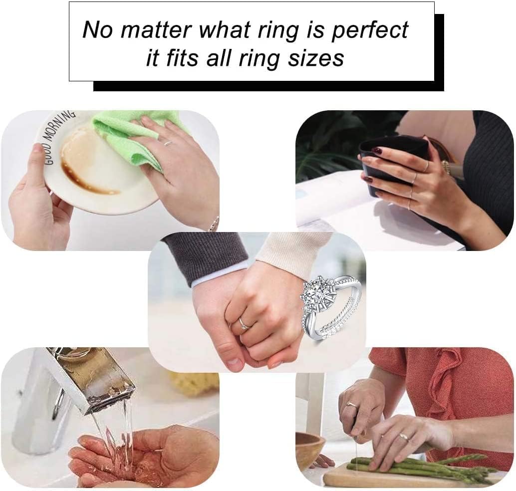 Ring Sizers for Loose Rings, Ring Size Adjuster Spacers or Tightener, Invisible Guards
