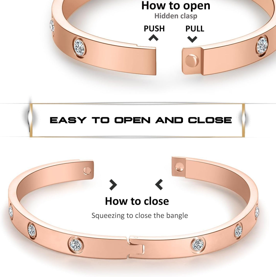 18K Gold-Plated Love Friendship Bracelets