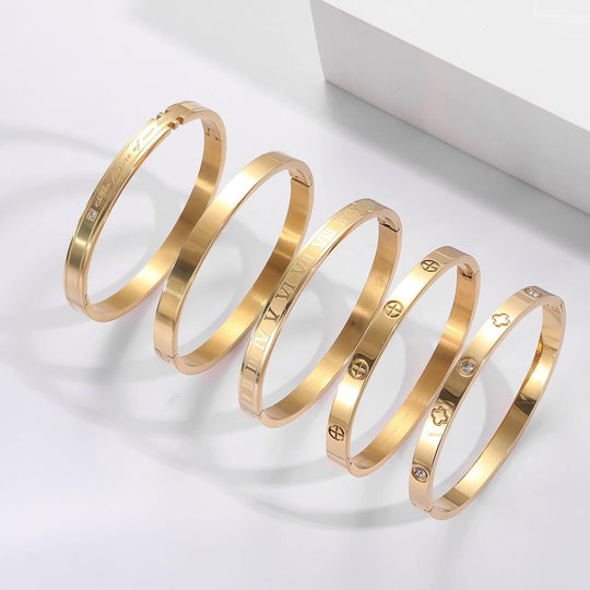18K Gold-Plated Love Friendship Bracelets