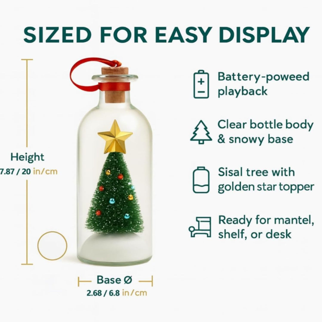 Christmas Tree Message In A Bottle
