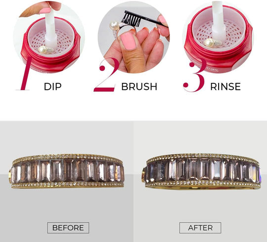 Premium Edition Jewelry Cleaner, Value Size 9.6oz - Pick from Fine, Silver or Delicate Jewelry Cleaner