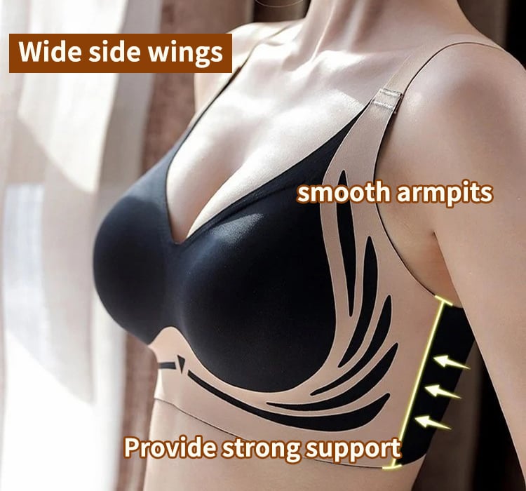 3 Packs Super Gather bra Wireless Push-up Bra No more sagging breasts