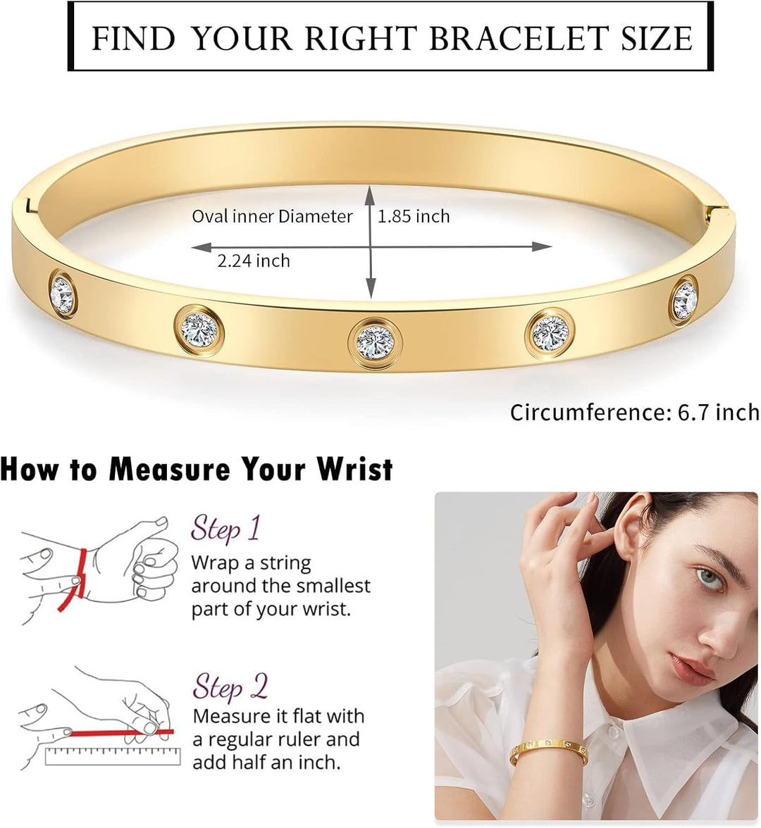 18K Gold-Plated Love Friendship Bracelets