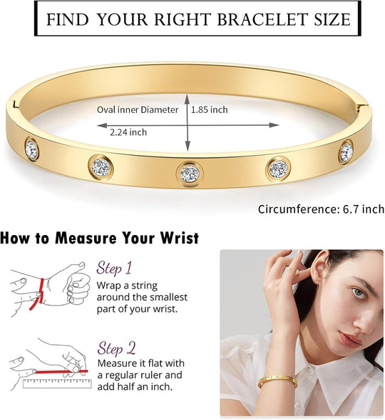 18K Gold-Plated Love Friendship Bracelets
