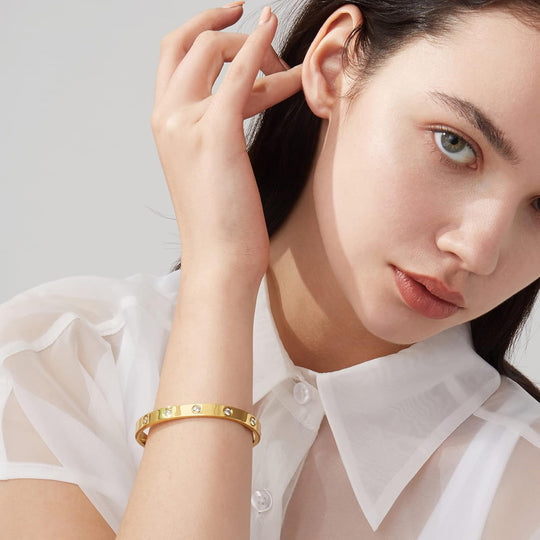 18K Gold-Plated Love Friendship Bracelets