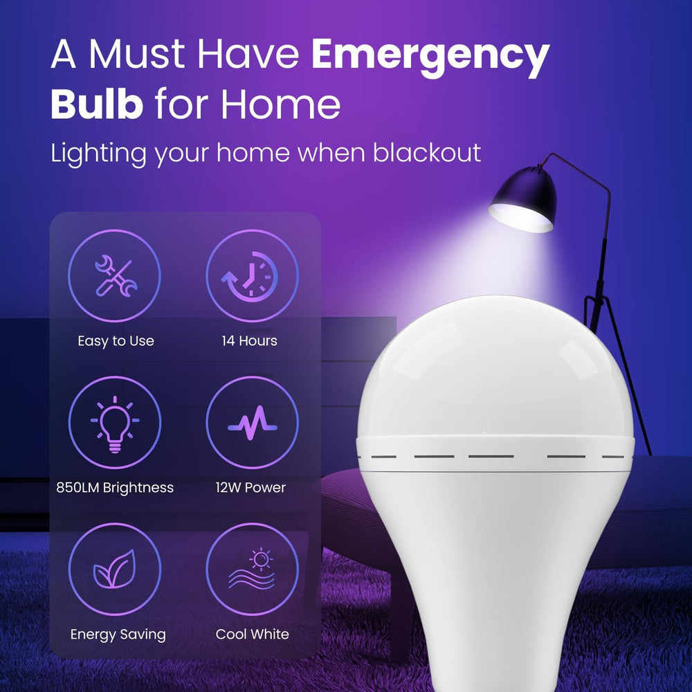 Hanging Rechargeable Emergency Light Bulbs