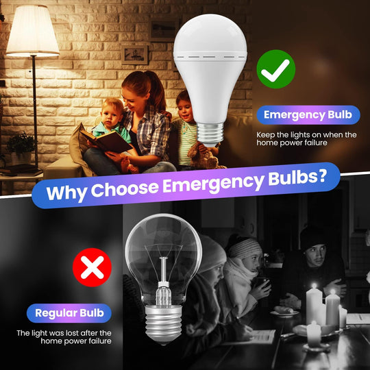 Hanging Rechargeable Emergency Light Bulbs