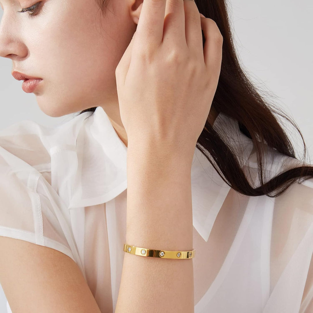 18K Gold-Plated Love Friendship Bracelets