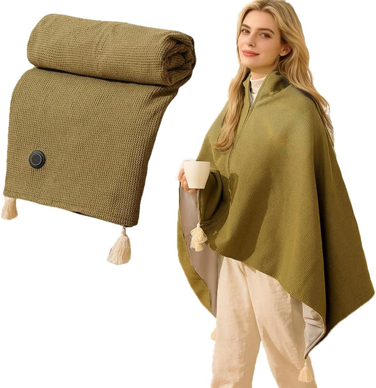🎅Best Winter Gifts 🔥 Portable Heated Shawl (Buy 2 Free Shipping)