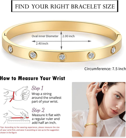18K Gold-Plated Love Friendship Bracelets