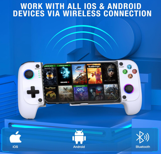 Wireless Mobile Gaming Controller for iPhone/Android