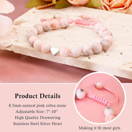 Sereney Birthday Gifts for Girls Beaded Bracelets as 1 3 4 5 6 7 8 9 10 11 12 13 15 16 Year Old