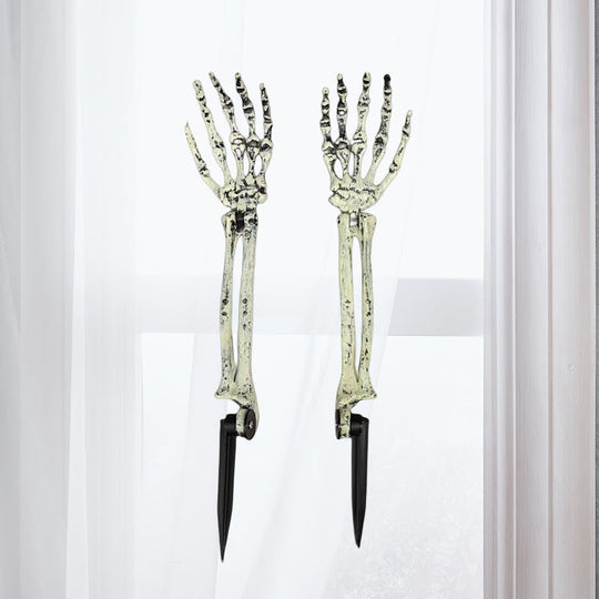 Solar-Powered Halloween Ghost Hand Light Decoration for Outdoor