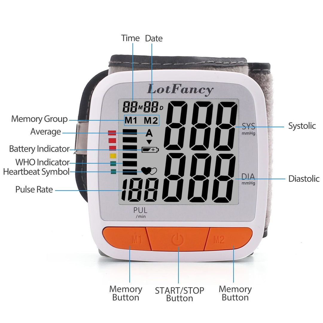 Wrist Blood Pressure Monitor